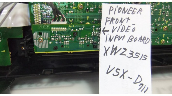 Pioneer XWZ3515 front video input board